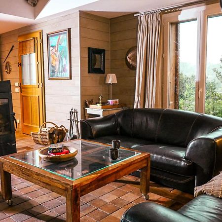 Chalet Chaleureux A Marigny-L'Eglise Avec Vue Sur Lac Et Montagne Eksteriør billede