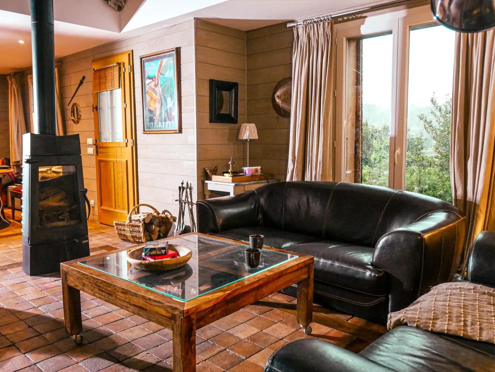 Chalet Chaleureux A Marigny-L'Eglise Avec Vue Sur Lac Et Montagne Eksteriør billede